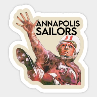 Annapolis Sailors Football Sticker